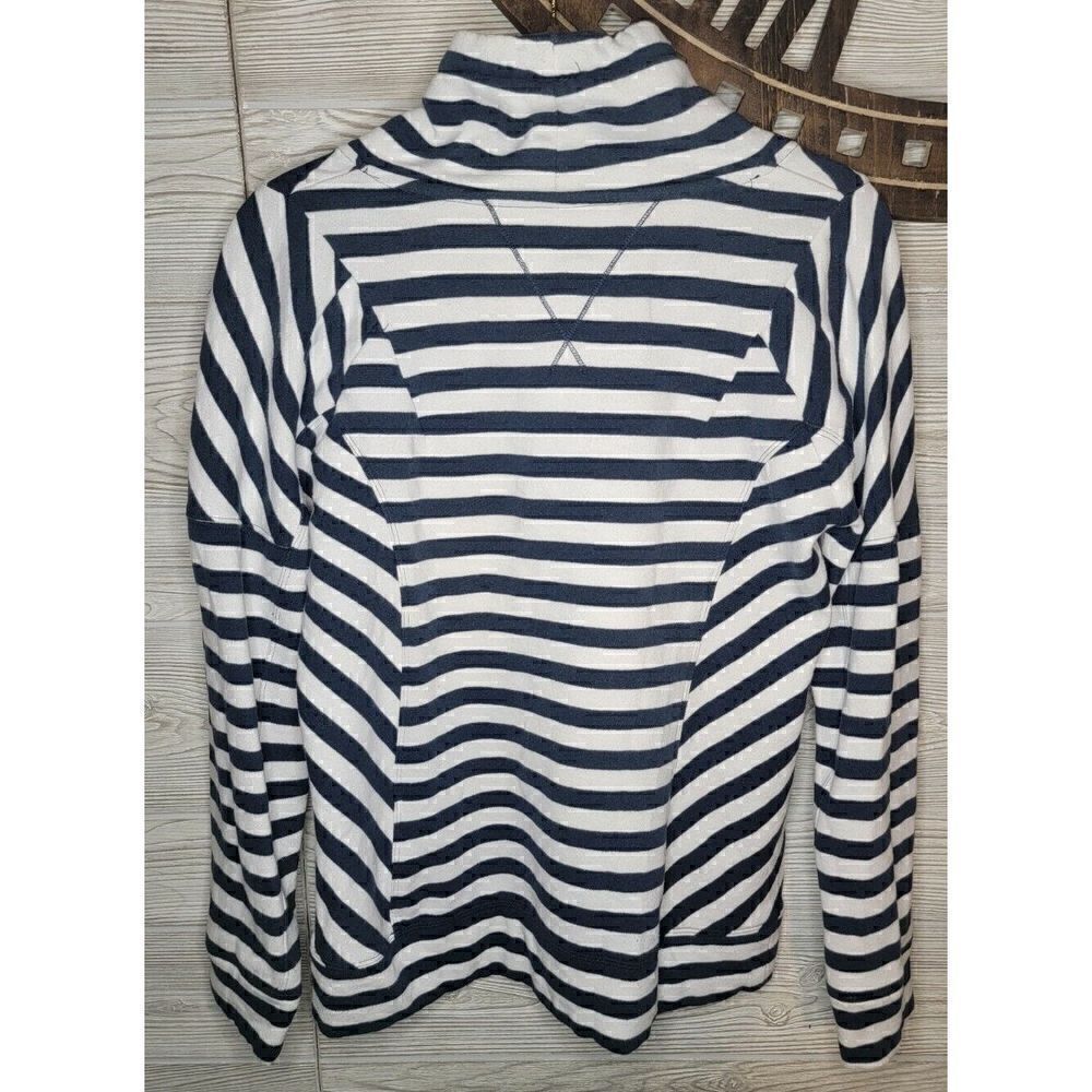 Tommy Hilfiger Womens Striped Pullover Funnelneck Pullover top SZ SMALL PETITE - Picture 5 of 5